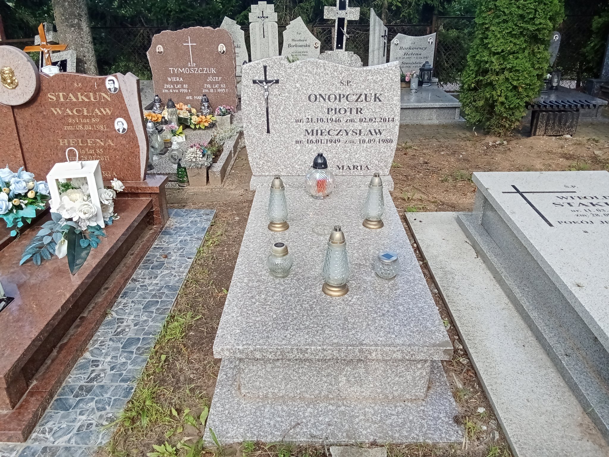 Grób Mieczysław Onopczuk