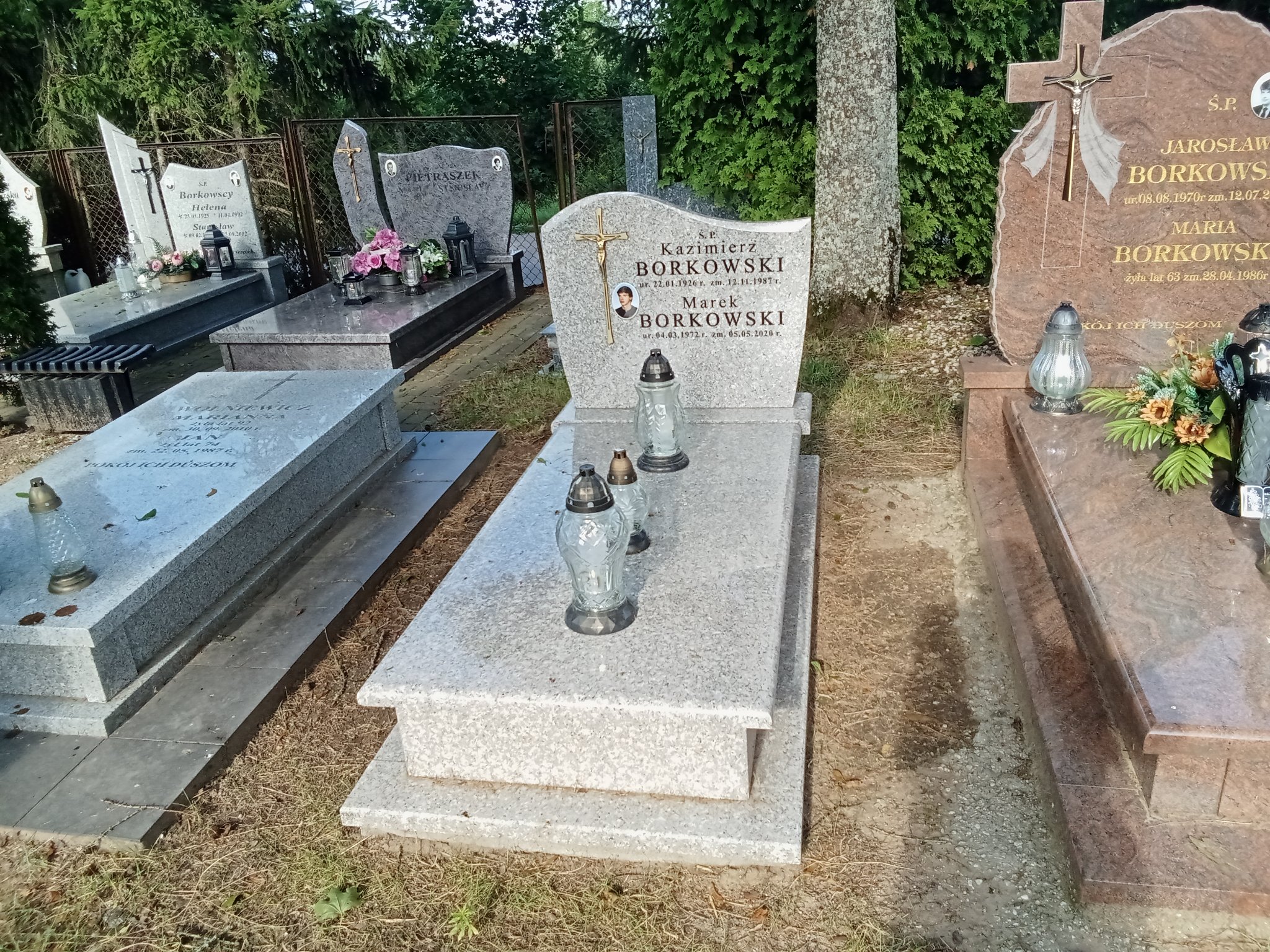 Grób Marek Borkowski