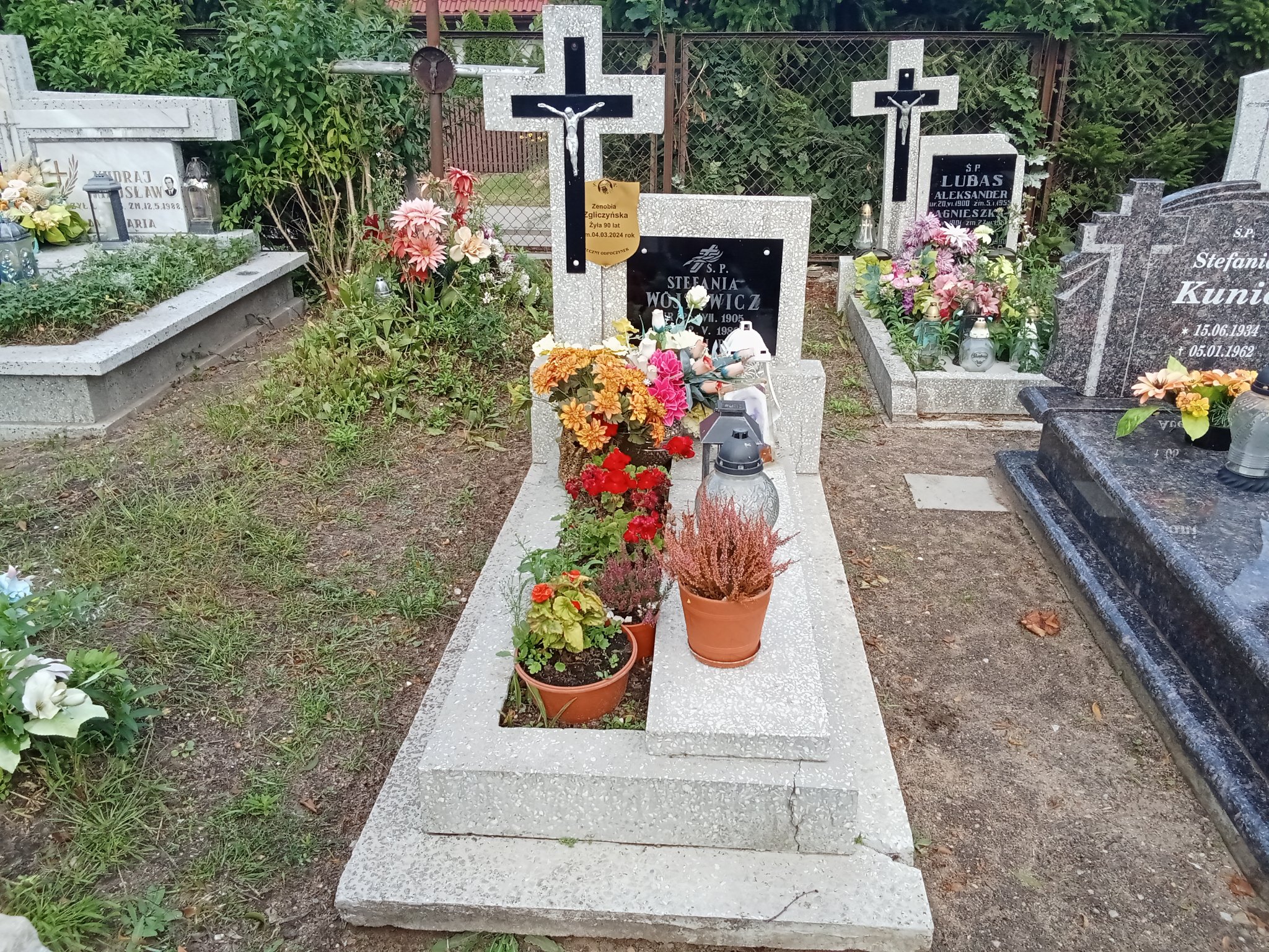 Grób Zenobia Zgliczyńska