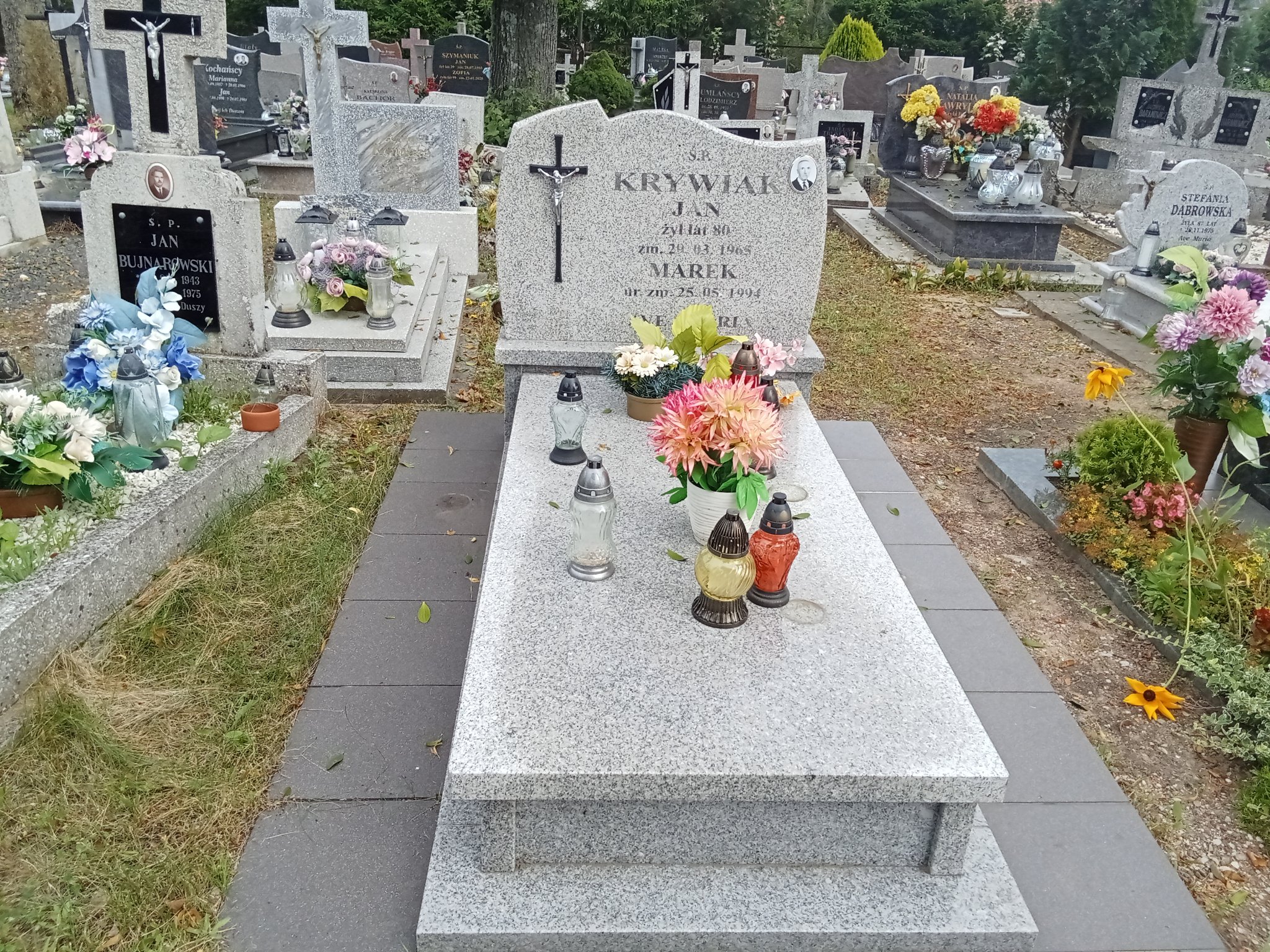 Grób Jan Krywiak