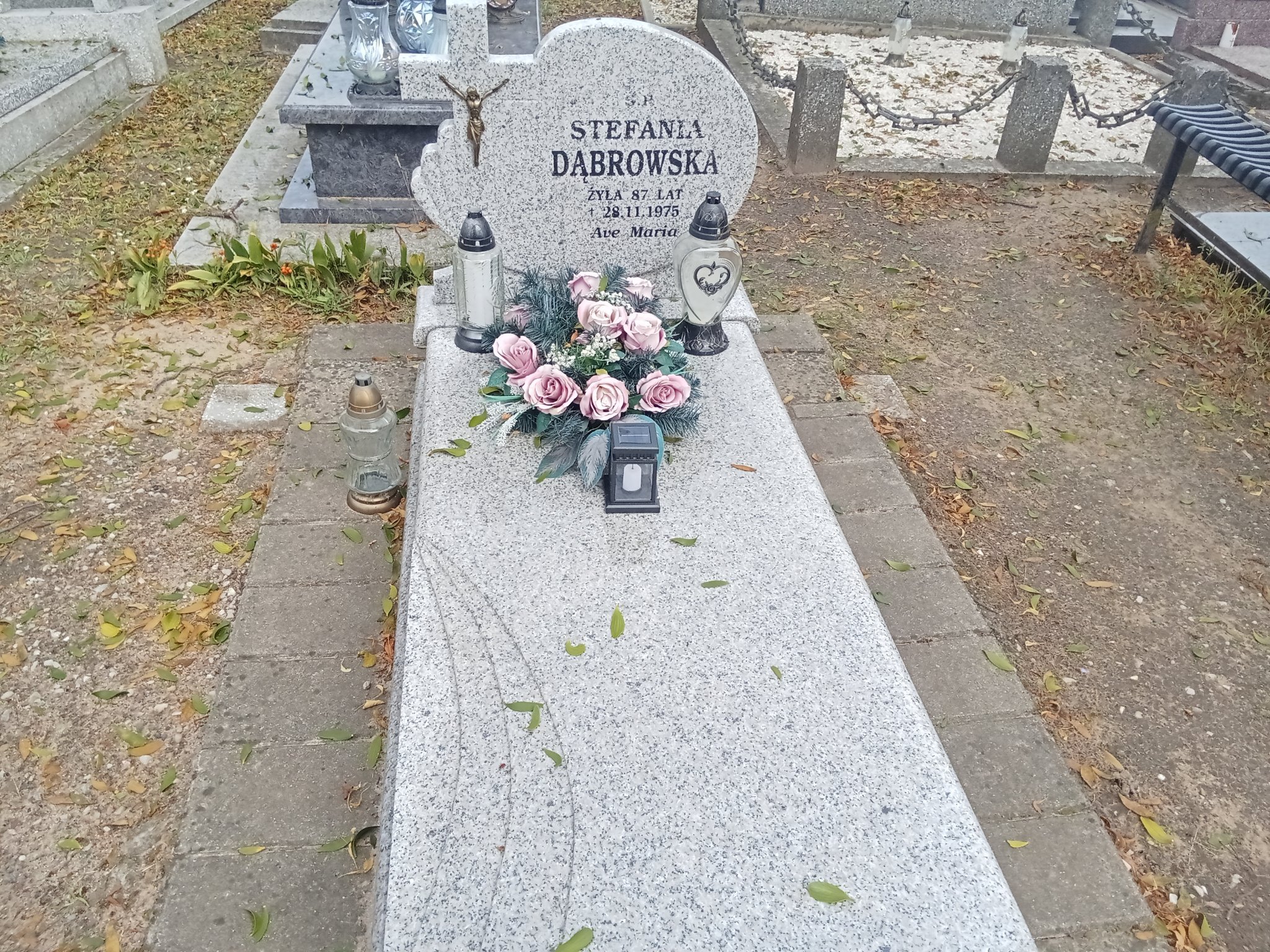 Grób Stefania Dąbrowska