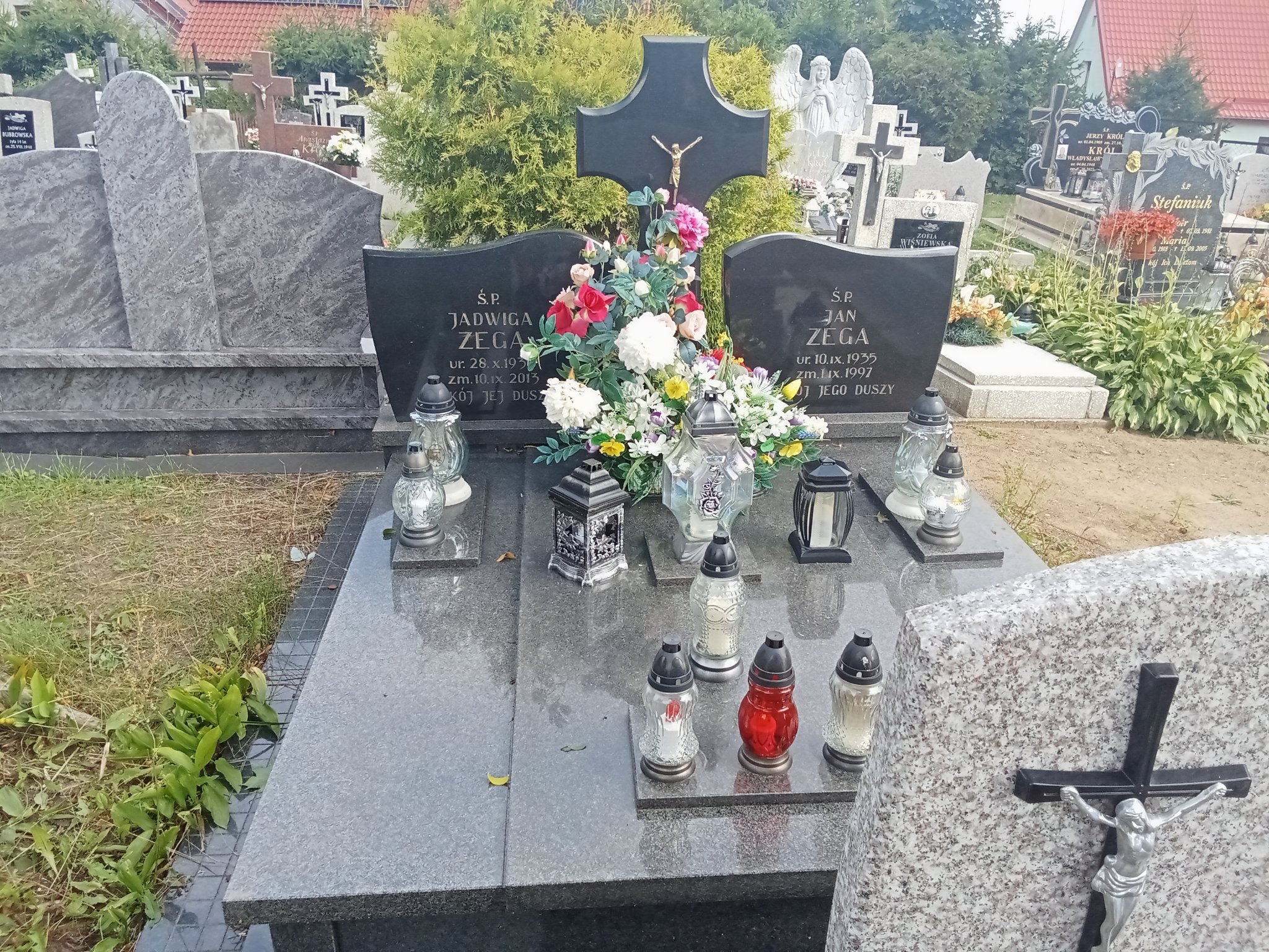 Grób Jadwiga Zega