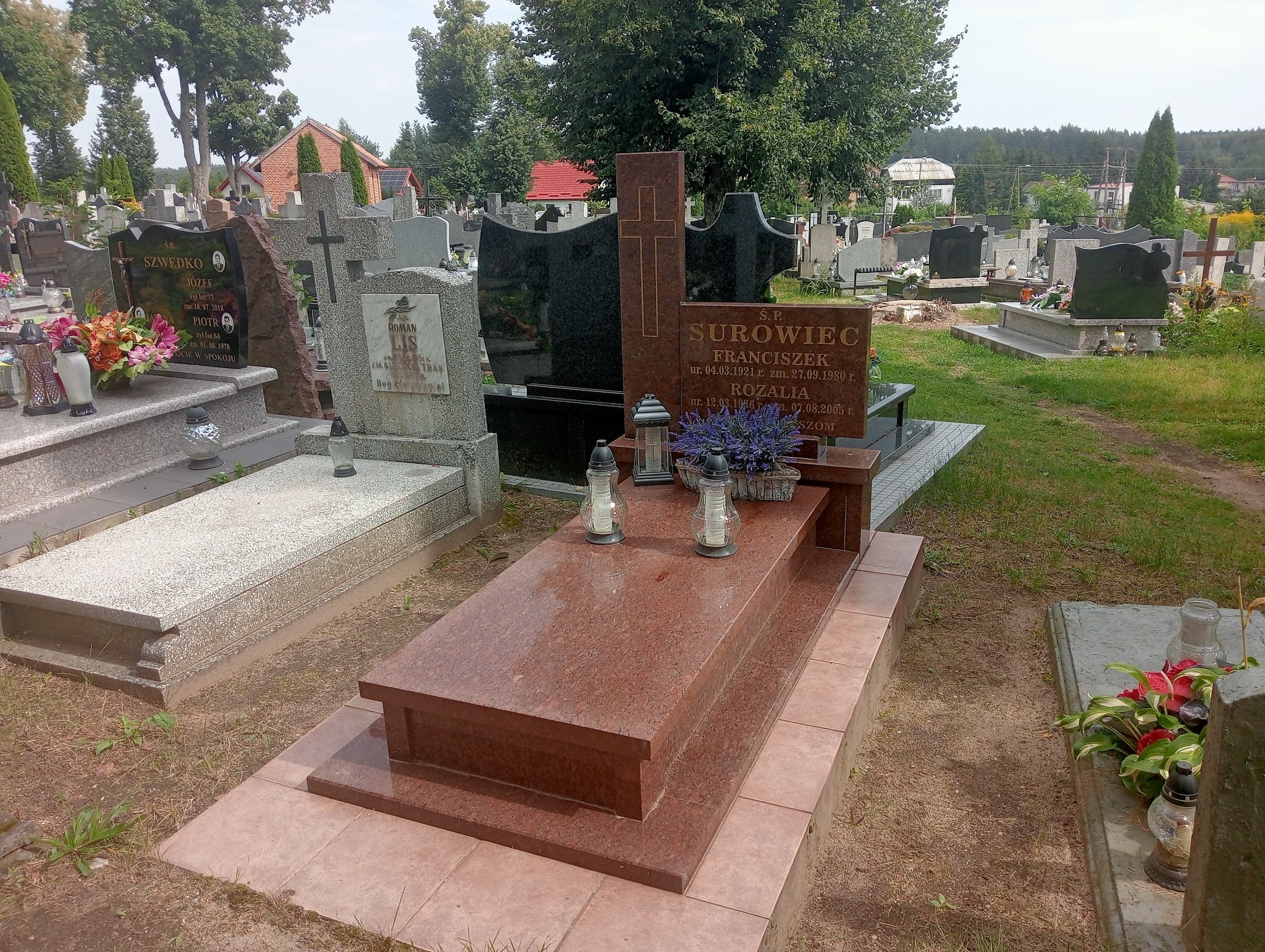 Grób Franciszek Surowiec