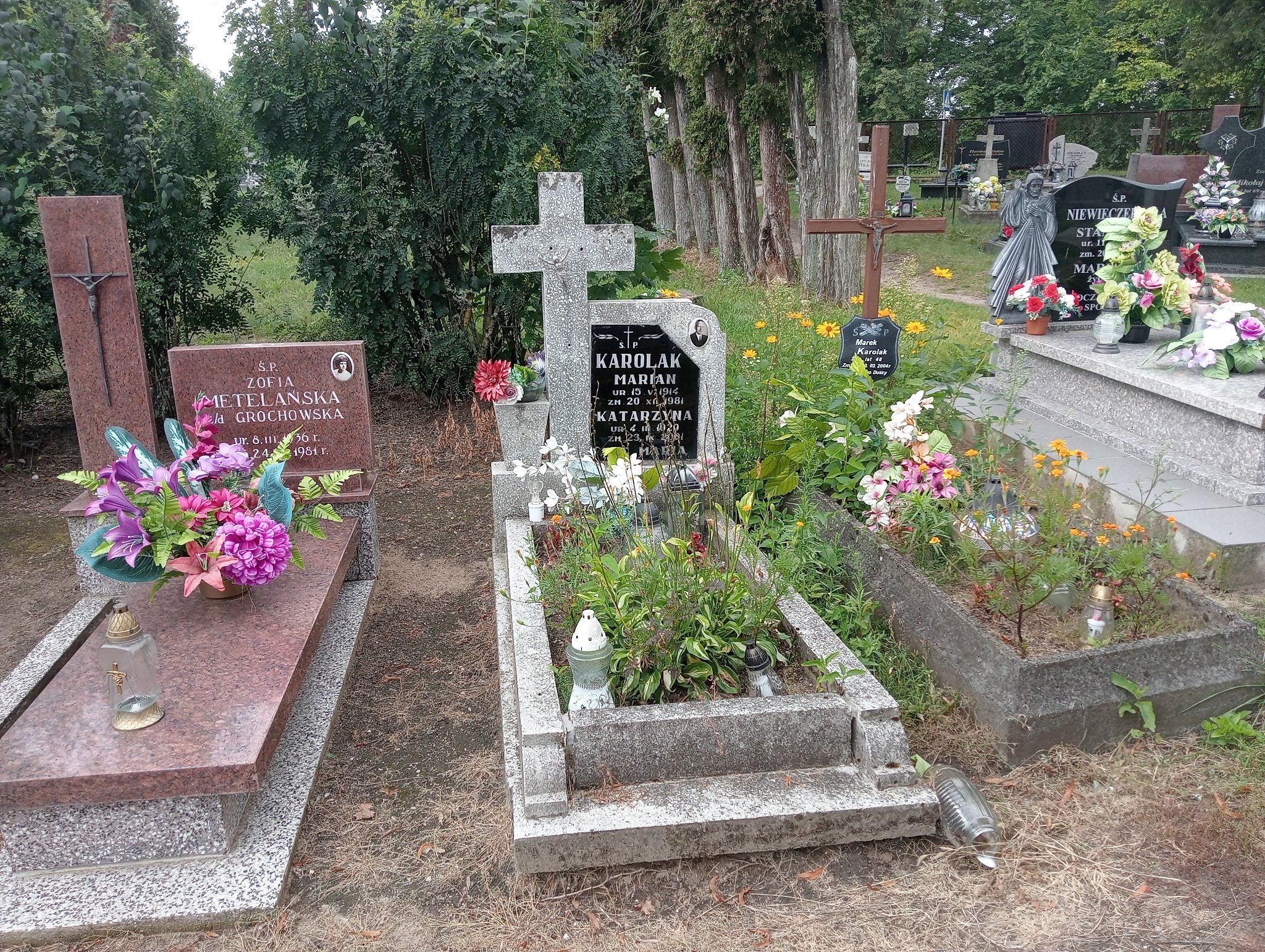 Grób Katarzyna Karolak