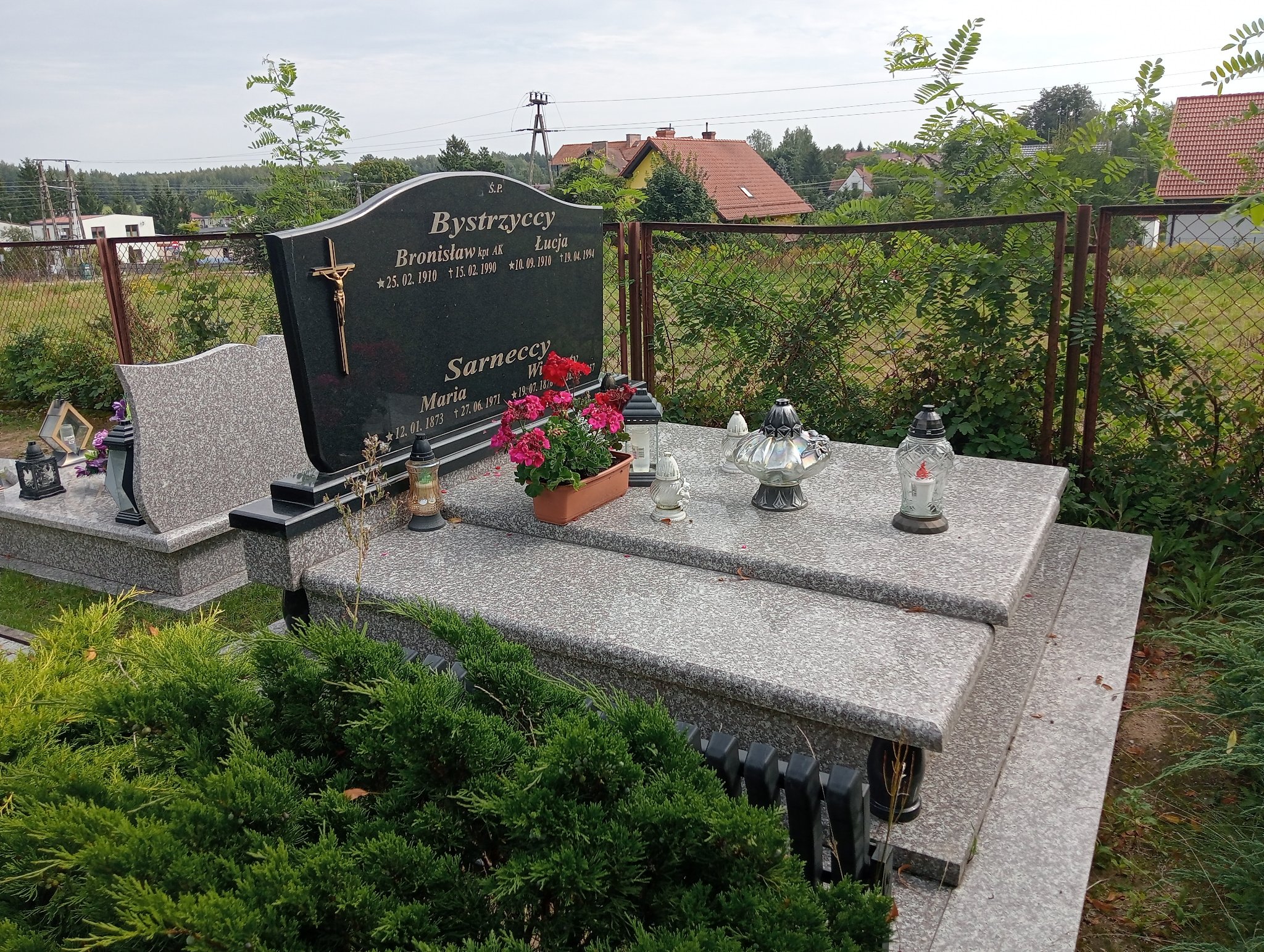 Grób Łucja Bystrzycka