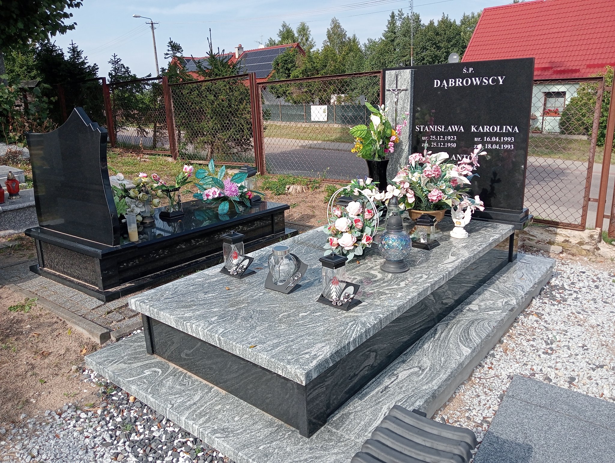 Grób Stanisława Dąbrowska