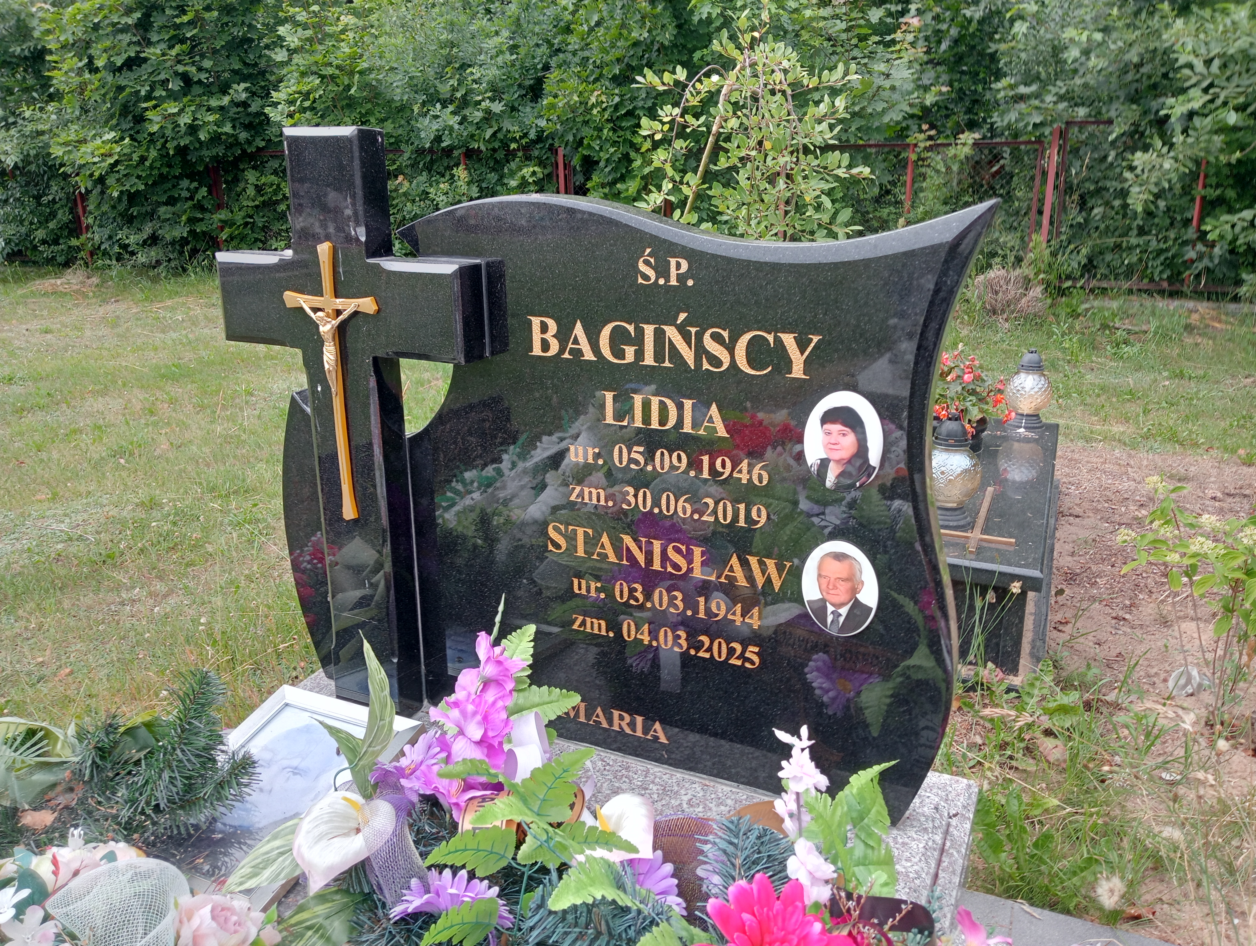 Grób Stanisław Bagiński