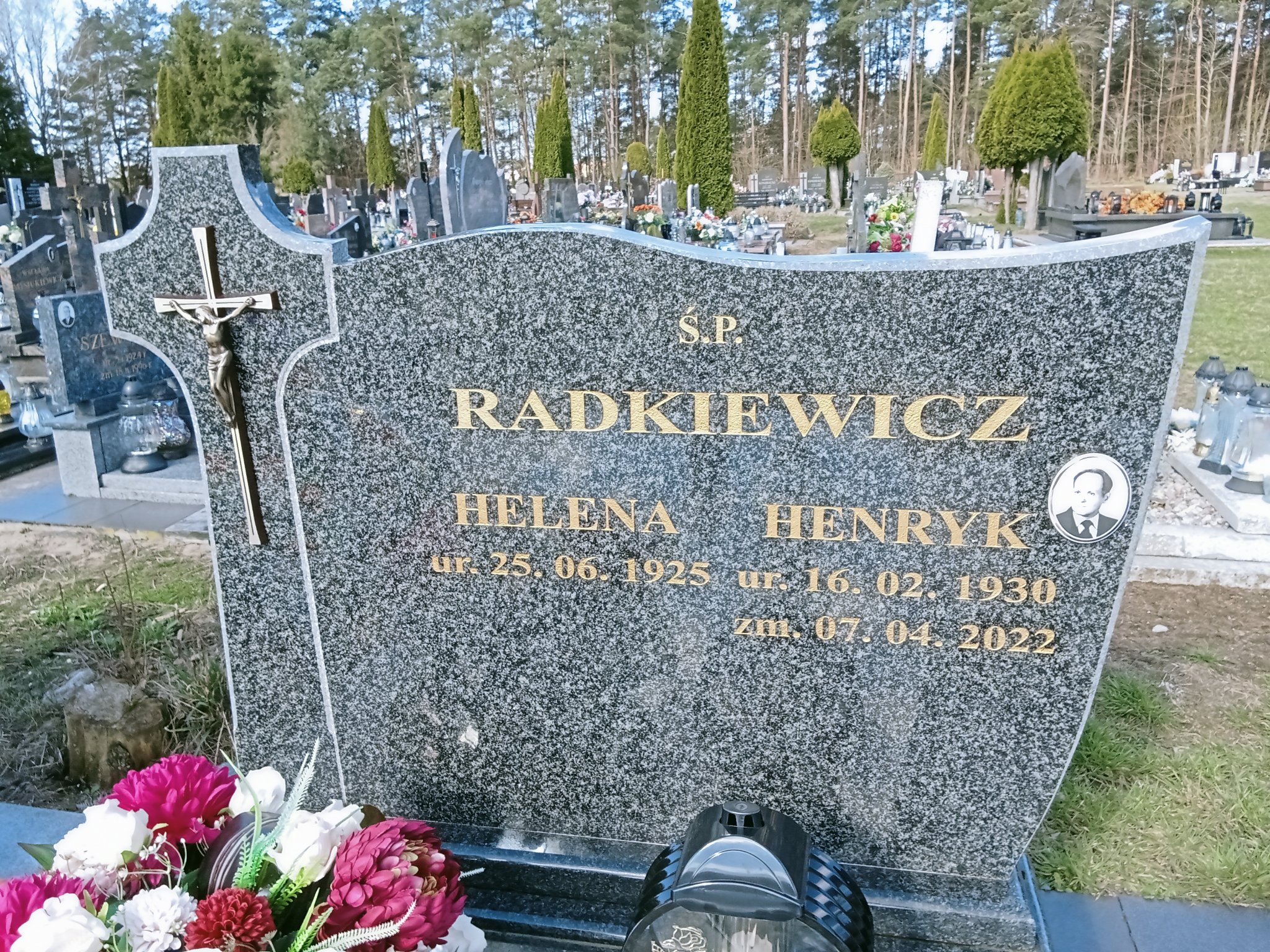 Grób Helena Radkiewicz
