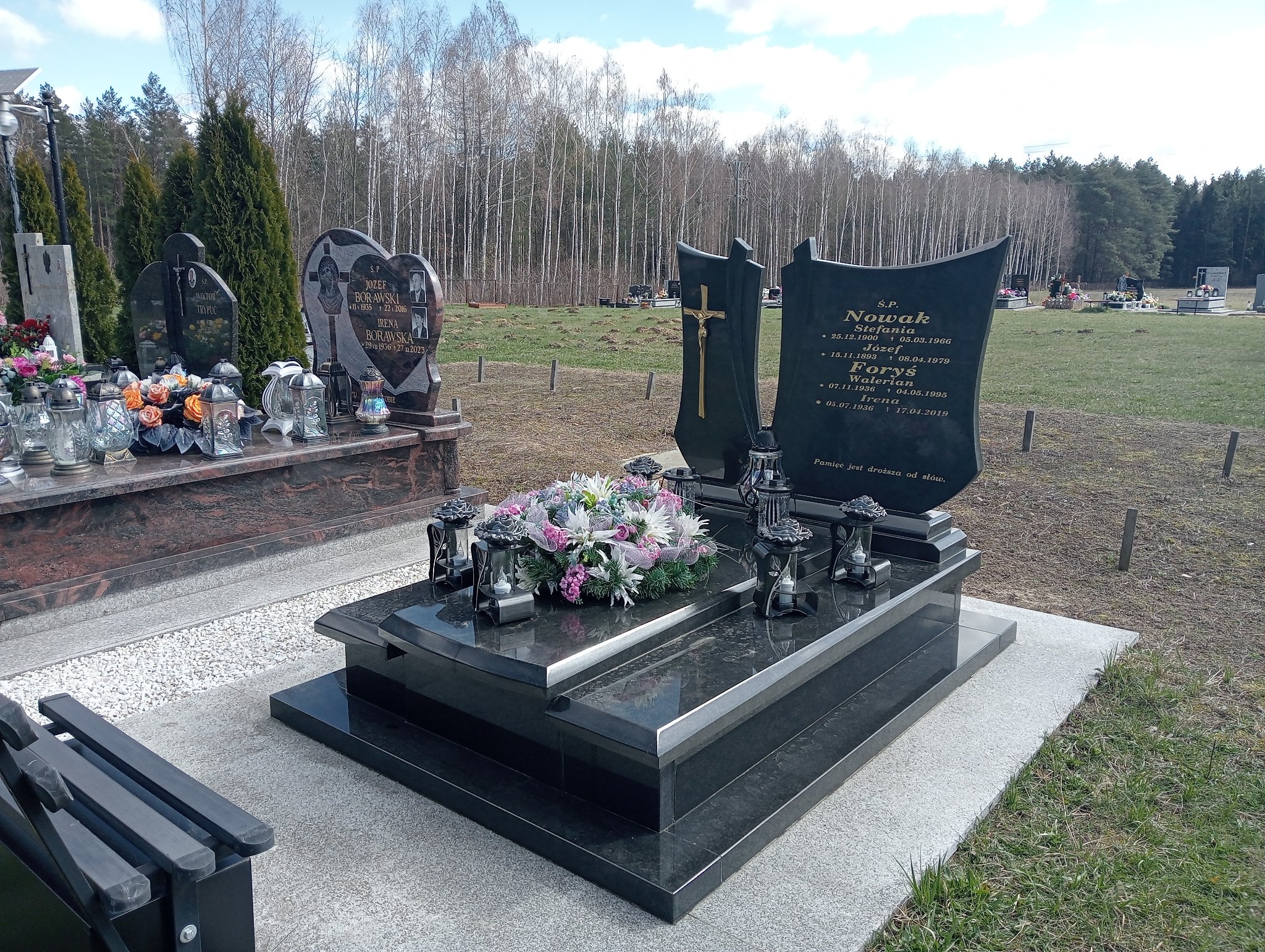 Grób Stefania Nowak