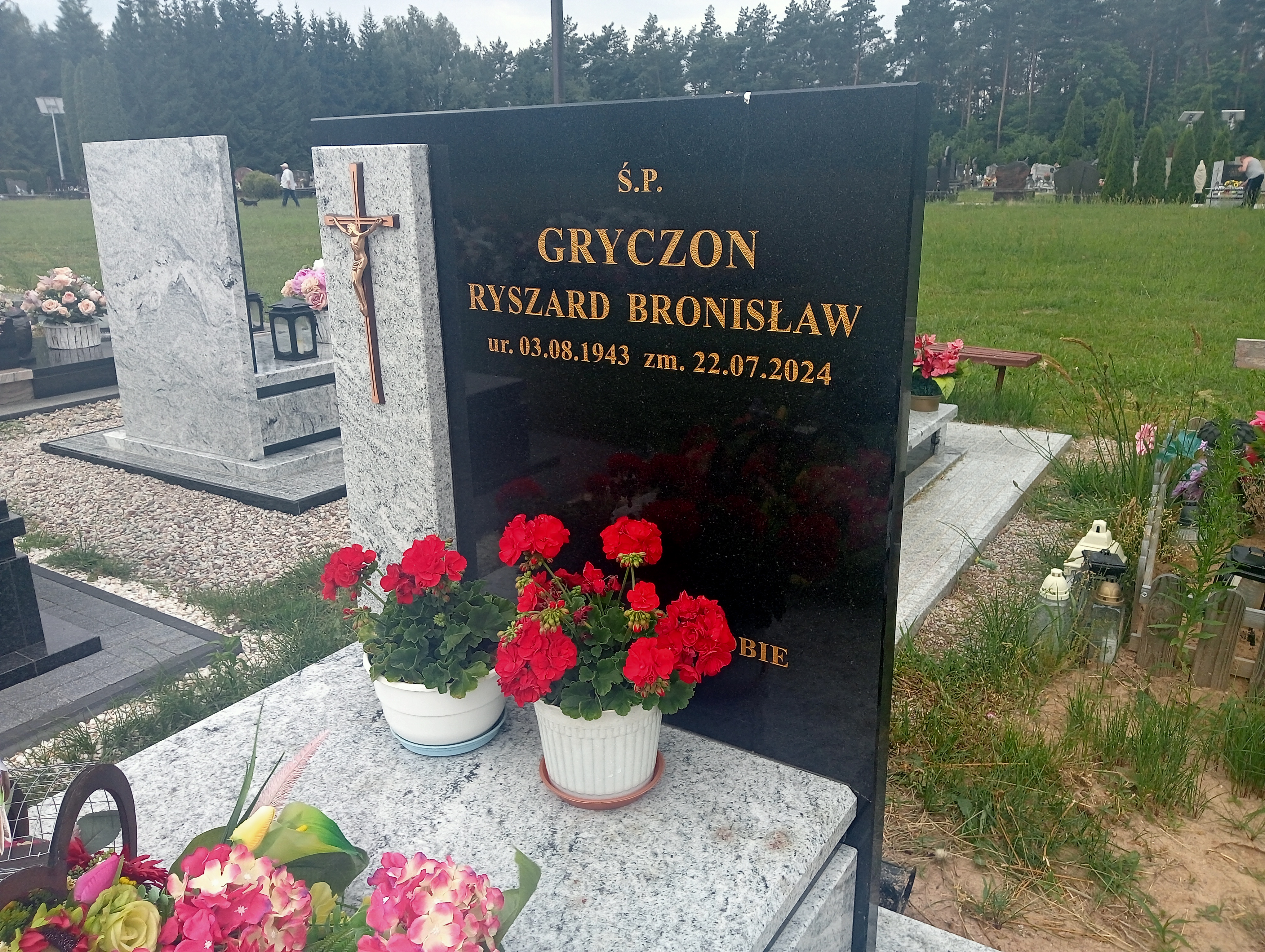 Grób Ryszard Gryczon